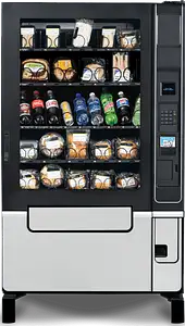 insulated combo snack and drink machine. fresh food